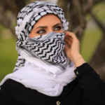 white keffiyeh girls